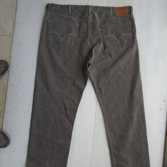 Levi's 501 XX Jeans Pants Button Fly Men's Size W36 L34 Green - Picture 1 of 4